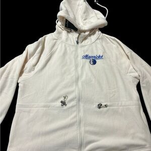 Dalllas Mavericks Wear by Erin Andrews Fleece Hoodie Jacket Women's Medium